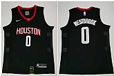 Rockets 0 Russell Westbrook Black Nike Swingman Jersey,baseball caps,new era cap wholesale,wholesale hats